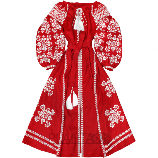 Довга сукня з клинами 